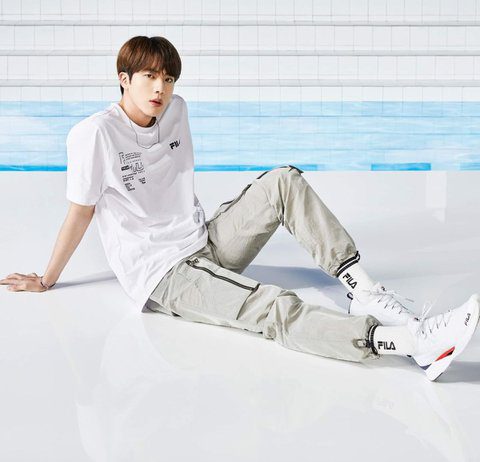 BTS and Fila is Really a Perfect Match bts jin fila bangtan