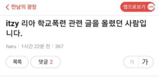 The Person Who Posted About ITZY Lia’s School Violence. Itzy Lia Bullying Controversy