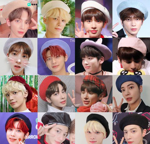 TXT Taehyun’s Hat Styling txt taehyun handsome cute