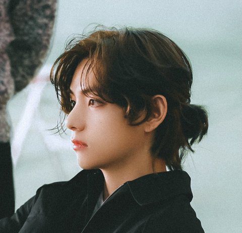 But If Kim Taehyung Looks Like This With Long Hair, I Like It bts v bangtan taehyung with long hair