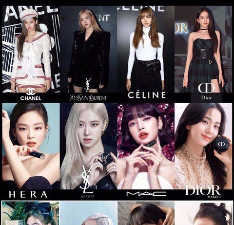 But Female Idols Must Be Really Envious of BP.. Blackpink endorsements