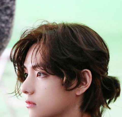 V is Like A Whole Different Person bts bangtan v taehyung handsome before after