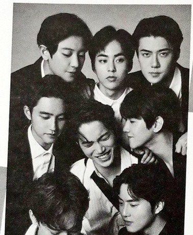 No But If Baekhyun is a Cold Handsome Guy in Real Life Then.. Exo handsome group picture