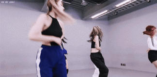 Ryujin’s Instagram Is Really Triggering Me To Start A Diet…. ITZY dance practice gif