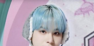 NCT Jungwoo Trends On Pann For His New Blue Hair Color NCT Jungwoo blue hair on Music Core.