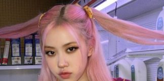 The Hair Color That Sort Of Suits All Idols Blackpink Rose With Pink Hair