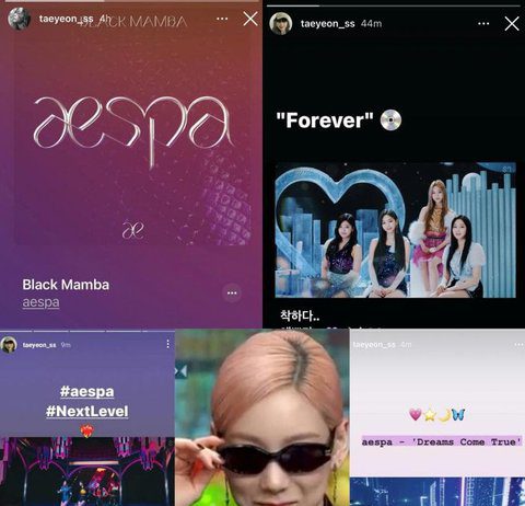 The Sunbaenim Who’s Genuine About aespa SNSD Taeyeon and aespa