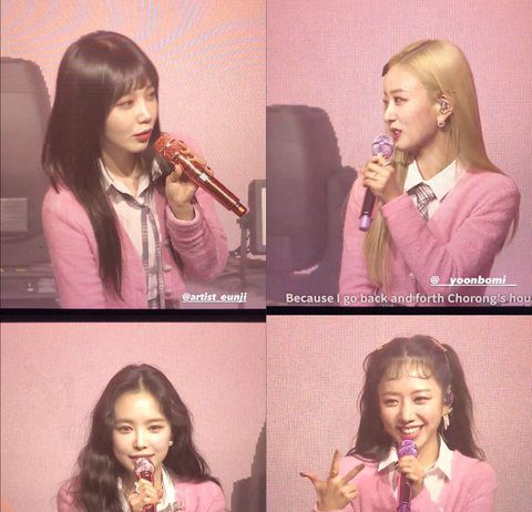 Apink Who Held A Fan Meeting With Legendary Visuals Apink fan meeting visuals comeback