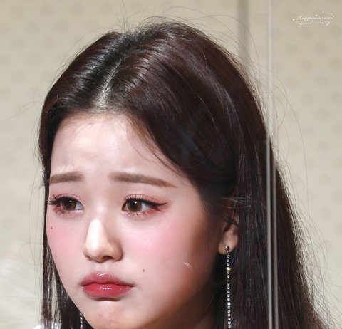 IVE Wonyoungie’s Face Really Looks Like It’s Edited By An App IVE Wonyoung Jang Pretty Fansign