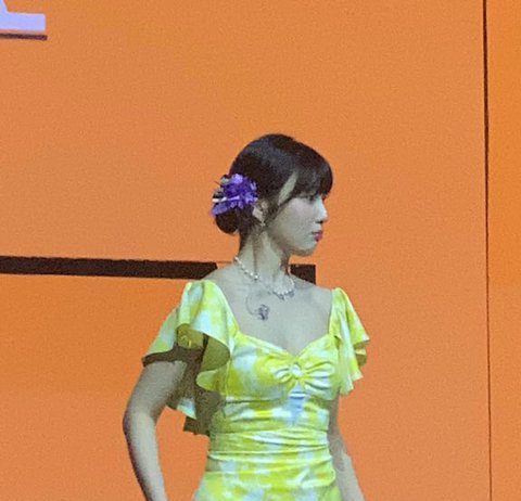 Phone Camera Pics of Red Velvet Joy at the Concert in Jakarta..