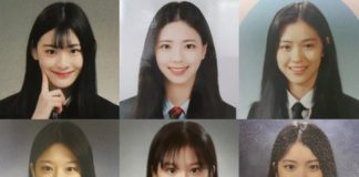 4th Gen Girl Groups’ Middle School Graduation Photos